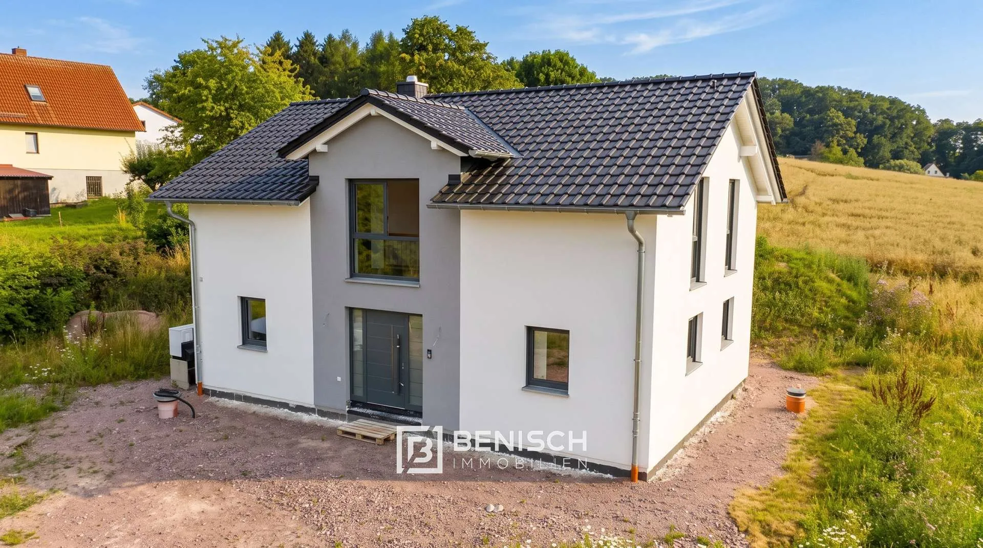Ankommen, tief durchatmen, genießen: Modernes Wohnen im Erstbezug in ruhiger Lage in Striegistal – Haus in Böhringen · Striegistal