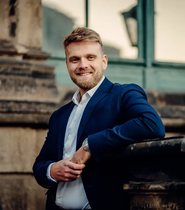 Vincent Benisch, Geschäftsführer von Benisch Immobilien, Immobilienmakler in Dresden