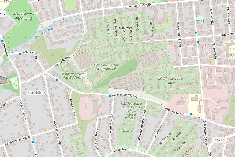 Kartenausschnitt: Benisch Immobilien, Grillenburger Straße 6 in 01159 Dresden